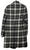 Michael Kors – Black & White Plaid Double Breasted Wool Polo Coat - PEURIST