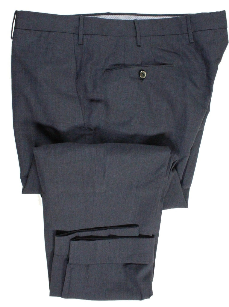 PT01 – Navy Wool/Cotton Four-Season Pants (Very Slim) - PEURIST