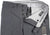 Vigano – Gray Lightweight Wool Pants w/Chevron Pattern - PEURIST