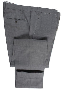Vigano – Light Gray Lightweight Wool Pants - PEURIST