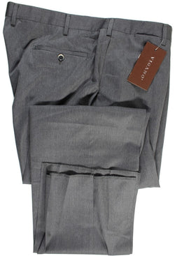 Vigano – Charcoal Gray Four Season Wool Pants - PEURIST