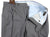 Vigano – Mid-Gray Four-Season Wool Pants w/Dual-Pleat - PEURIST