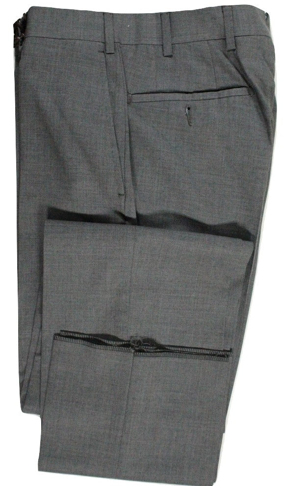 Albert Arts by Vigano – Gray Four Season Wool Pants - PEURIST