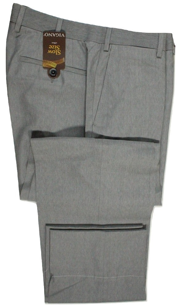 Vigano – Light Gray Super 150's Wool Pants - PEURIST