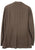 Isaia – Heavy Brown Wool Knit Blazer in Natural Black Sheep - PEURIST