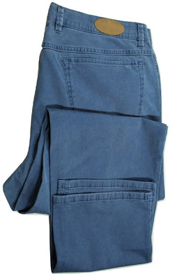 Paul Stuart – Mid-Blue Chambray Five Pocket Pants