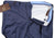Vigano – Blue Wool Pants w/Navy Overcheck