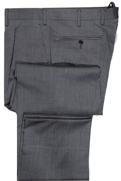 Vigano – Navy & Gray Wool Twill Pants