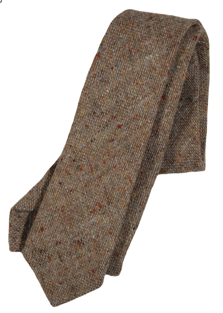 VTG – Glenshane – Light Brown Donegal Tweed Tie