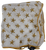 Drake's – Yellow Starfish Cotton/Silk Pocket Square (Wrinkled)