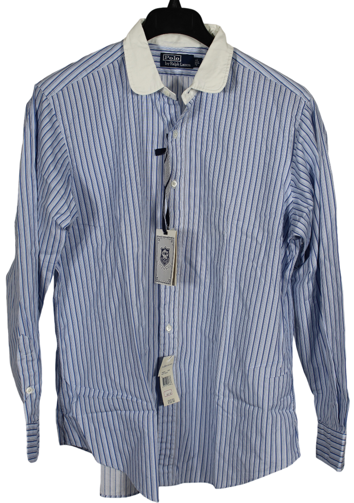 Polo Ralph Lauren – Blue Stripe Shirt w/Club Collar