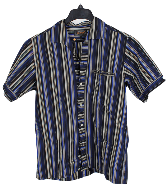 VTG – Beams+ Blue Striped Shirt Jac