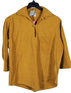 Roytex – Marigold Terry Cloth Cabana Shirt / Beach Poncho