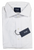 Drake's – White Mesh Cotton Shirt w/Spread Collar