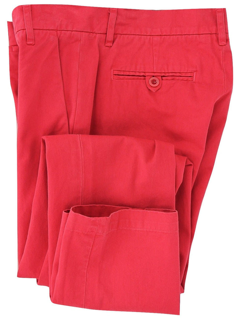 Band of Outsiders - Faded Red Cotton Chinos - PEURIST