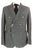 Fugato - Gray Cotton Moleskin Double Breasted Suit - PEURIST