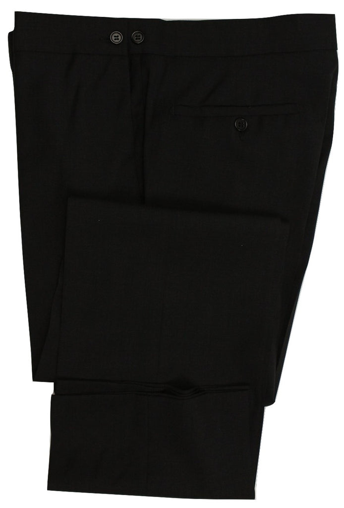 Equipage - Dark Charcoal Lightweight Wool Concept Pants - PEURIST