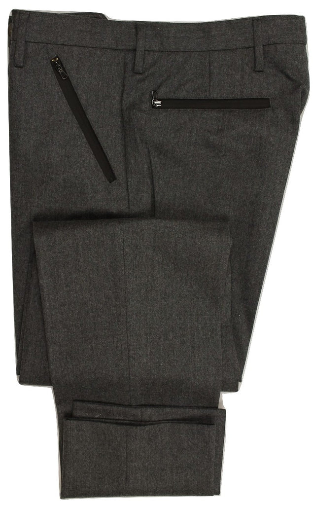 Equipage - Gray Double-Faced Wool/Nylon Bike Pants - PEURIST