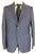 De Petrillo - Navy Pinstripe Four Season Wool Suit - PEURIST