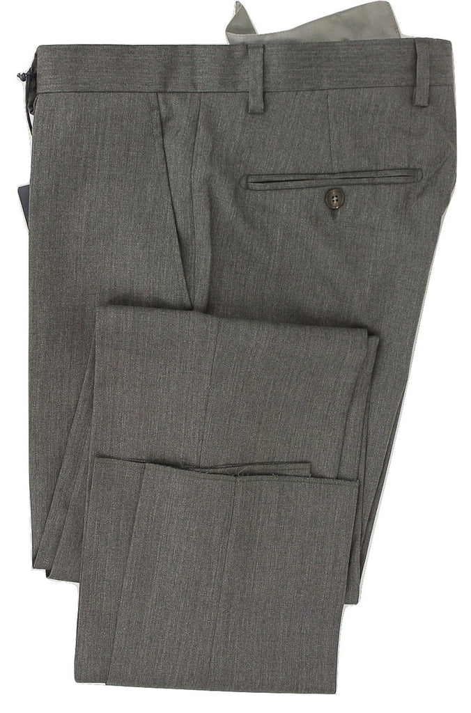 Royal Hem - Charcoal Wool Pants - PEURIST