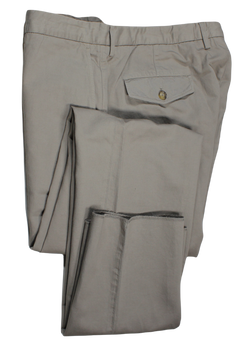 Ermenegildo Zegna – Cotton/Linen Khaki Pants