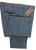 Vigano – Blue-Gray Heavy Wool Flannel Pants, Slim Fit