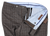Vigano – Charcoal Wool Flannel Pants w/Glen Plaid Check