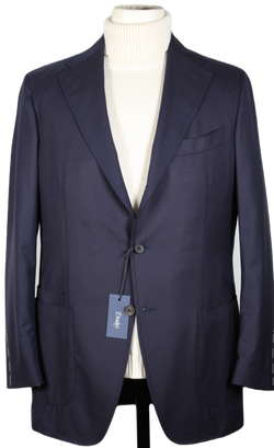 Drake's – Navy Lightweight Wool Suit