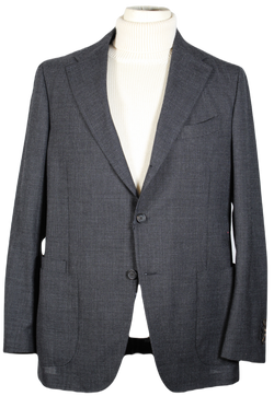 Drake's – Charcoal Prince of Wales Check Wool Suit