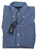 Drake's – Dark Blue Chambray Shirt w/Button Down Collar