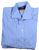 Drake's – Blue & White Stripe Easyday Shirt w/Chest Pocket