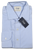 Drake's – Light Blue Banker's Stripe Dress Shirt