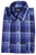 Drake's – Blue Plaid Utility Shirt