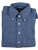 Drake's – Denim Blue Cotton/Linen Popover Shirt