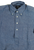 Drake's – Denim Blue Cotton/Linen Popover Shirt
