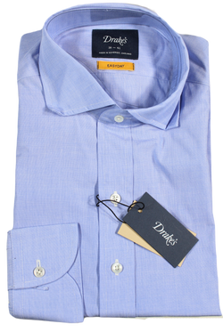 Drake's – Blue Easyday Dress Shirt