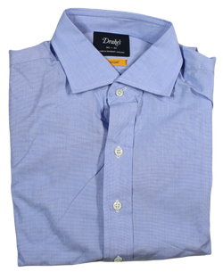 Drake's – Blue Easyday Dress Shirt