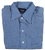 Drake's – Blue Chambray Shirt w/Point Collar