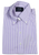 Drake's – Lavender Banker's Stripe Shirt w/Button-down Collar