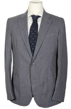 Salvatore Piccolo - Charcoal Lightweight Wool Blazer [IMPERFECT]