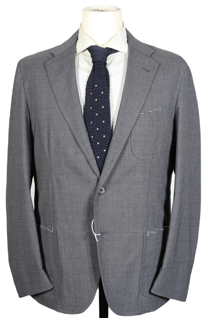 Salvatore Piccolo – Gray Lightweight Wool Blazer